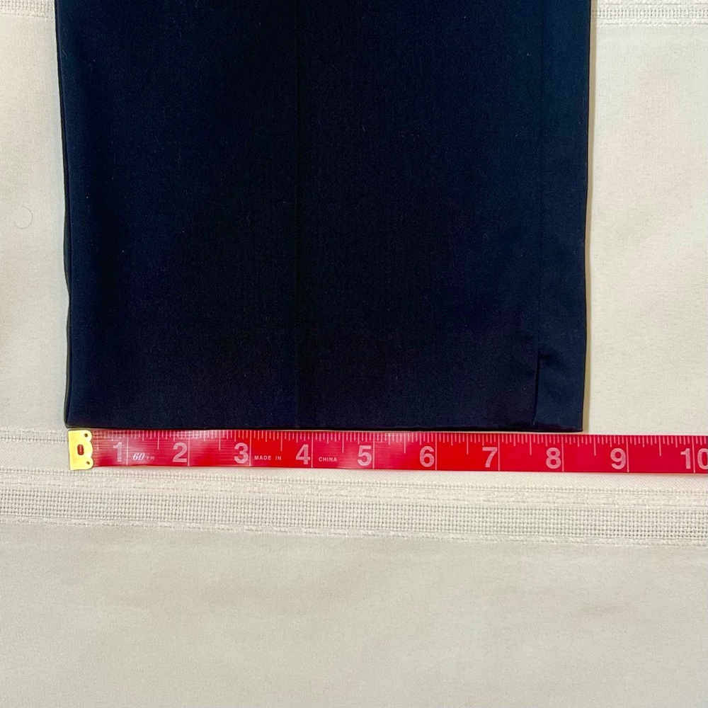 Orvis Navy Capris Wrinkle-Free‎ Cropped Chinos Sz 14 EUC - Picture 14 of 15